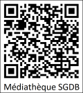 QR code vers le site de la Médiathèque de Sainte-Geneviève-des-Bois QR code vers le site de la Médiathèque de Sainte-Geneviève-des-Bois